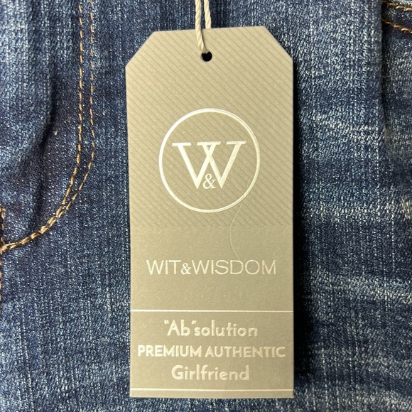 Wit & Wisdom Girlfriend Jean Ab Solutions Premium Authentic Size 10 - Picture 3 of 13